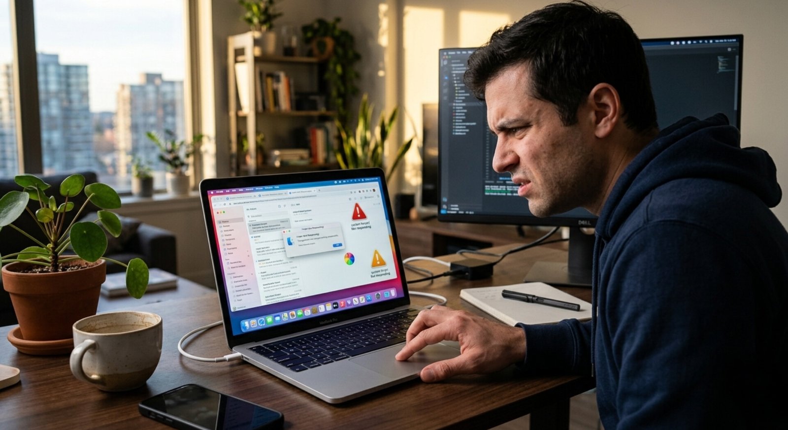 Laptop bar bar hang hone ki problem aur uska solution dikhata hua image